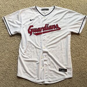 Nike White and Red Guardians Jersey
